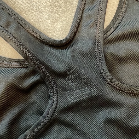 Full Black Small Dry-Fit Nike Sports Bra - Picture 6 of 6